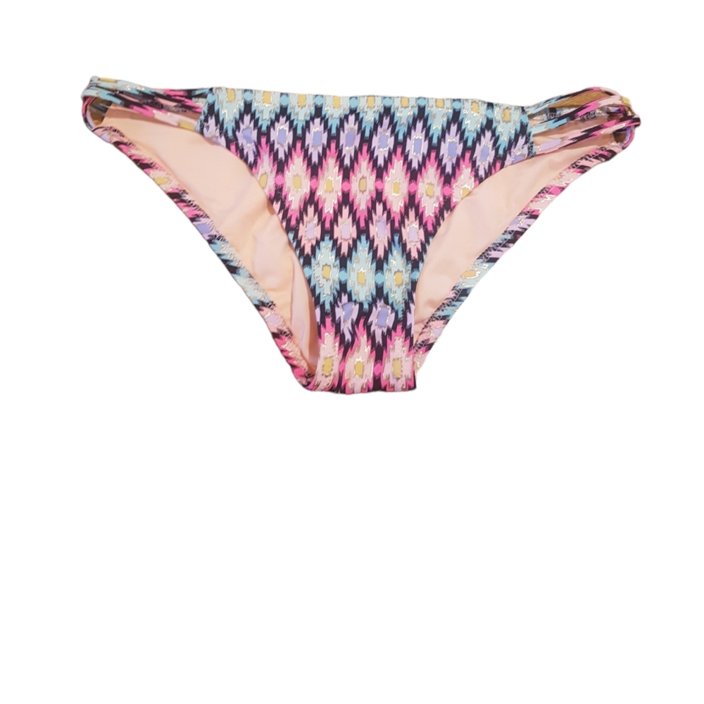 💫HOST PICK💫❤NWOT Victoria’s Secret Bikini Bottoms Ikat Chevron Print